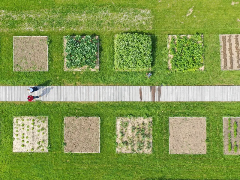La promenade en autonomie dans le parc de la Maison du Marais